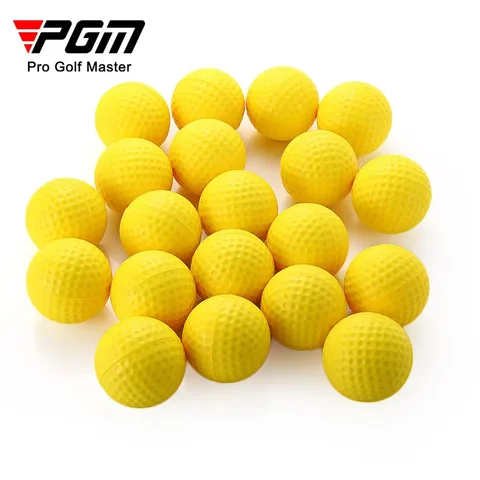 PGM Official Golf Practice Balls, Soft Balls for Indoor or Outdoor Training, For Improving Golf Skills, Durable, Accessories