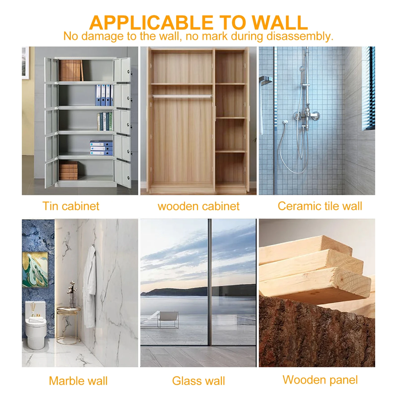 

50Pcs Shelf Support Pegs Strong Stickiness Seamless Cabinet Shelf Brackets for Wardrobe Bookcase Shelves Easy Install