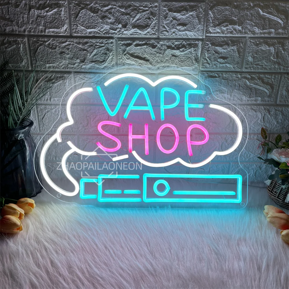 VAPE SHOP Led Neon Sign Wall R - Vaping Shop review and price