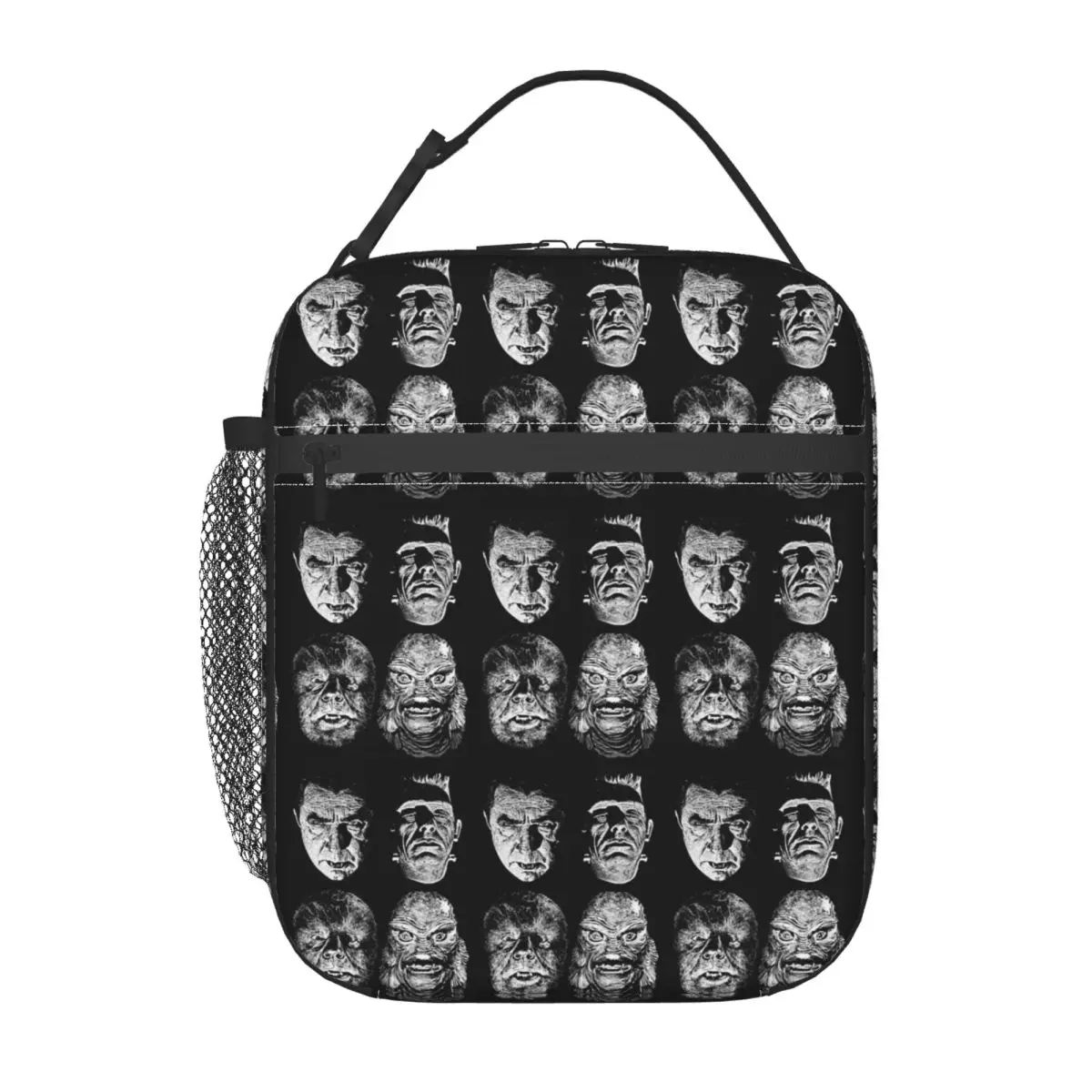 Frankenstein, Creature Insulated Lunch Bag for Women Children Leakproof Food Boxes Thermal Lunch Box Tote