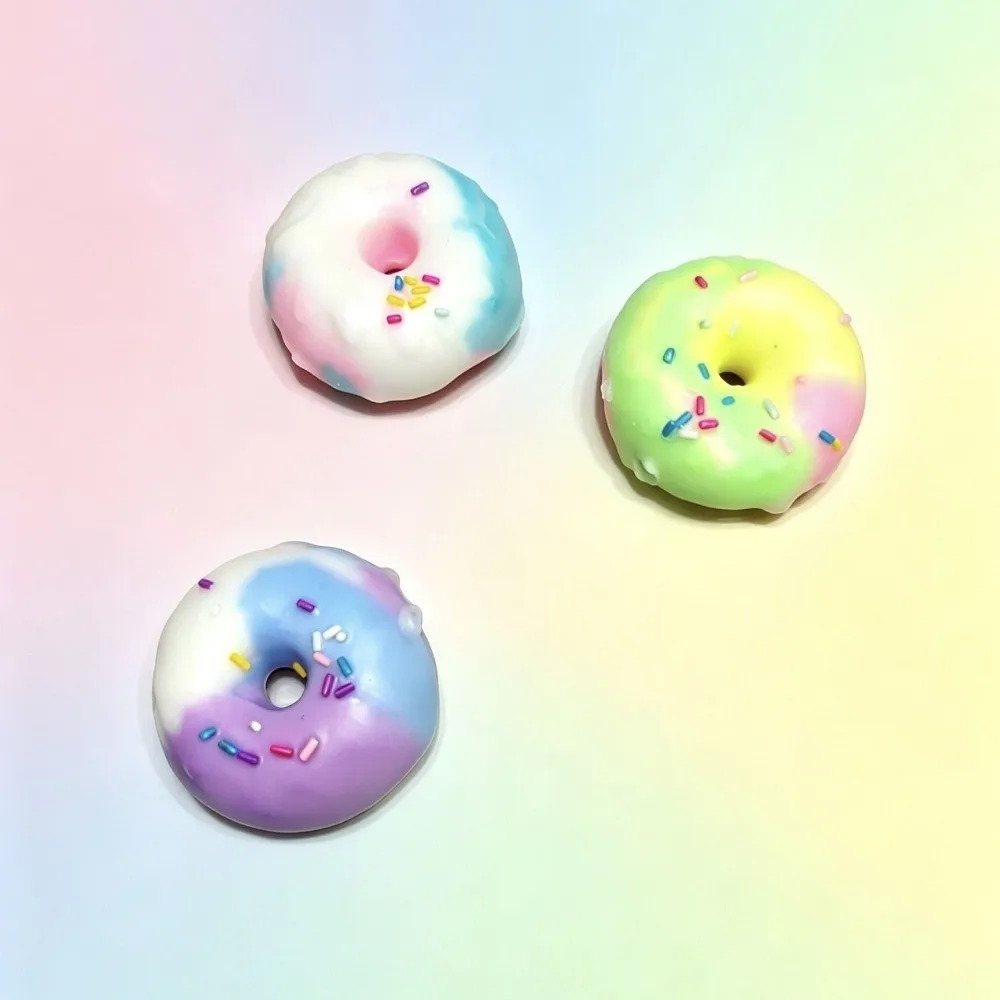 Crispy Crispy Donut Squishy Toy Donut Shape Crunchy Crunchy Donut Squishy Toy Cute Chocolate Color Crispy Donut Fidget Toy