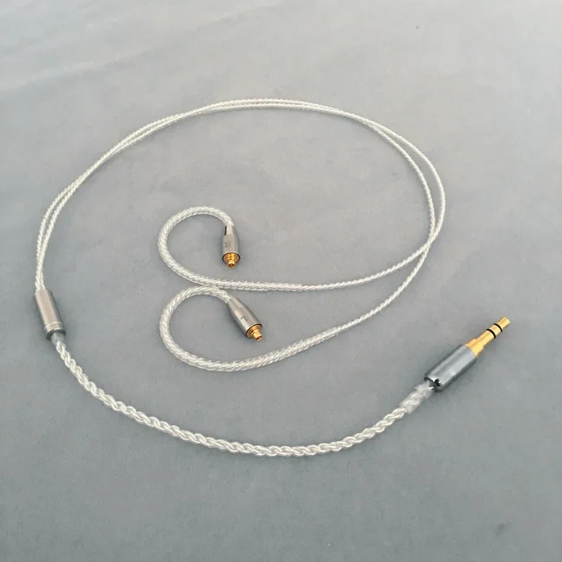 Diy Earphone Wire Short Cable 45cm-50cm MMCX ie80 im50 ue900 tf10 A2DC 0.78qdc 0.75QDC IE900 IE40pro ie400 ie500