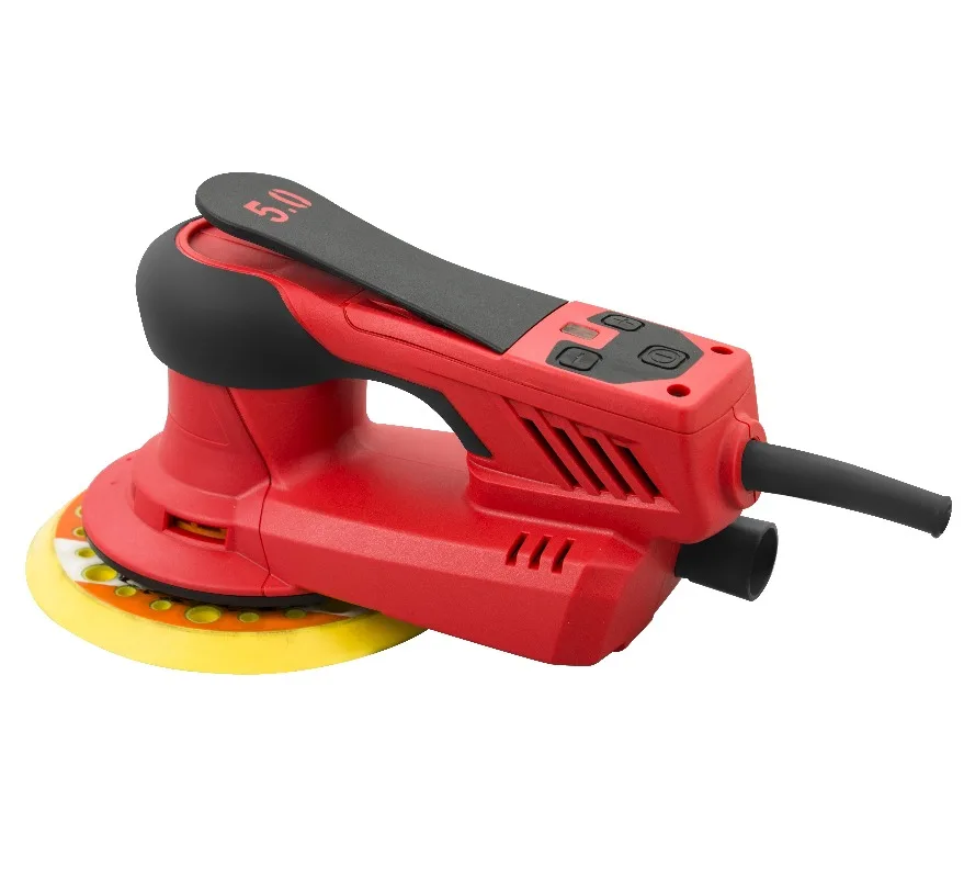 350W 6 Inch 5mm  Eccentric Electric Variable Speed Brushless Industrial Grade Floor Woodworking Orbital Sander