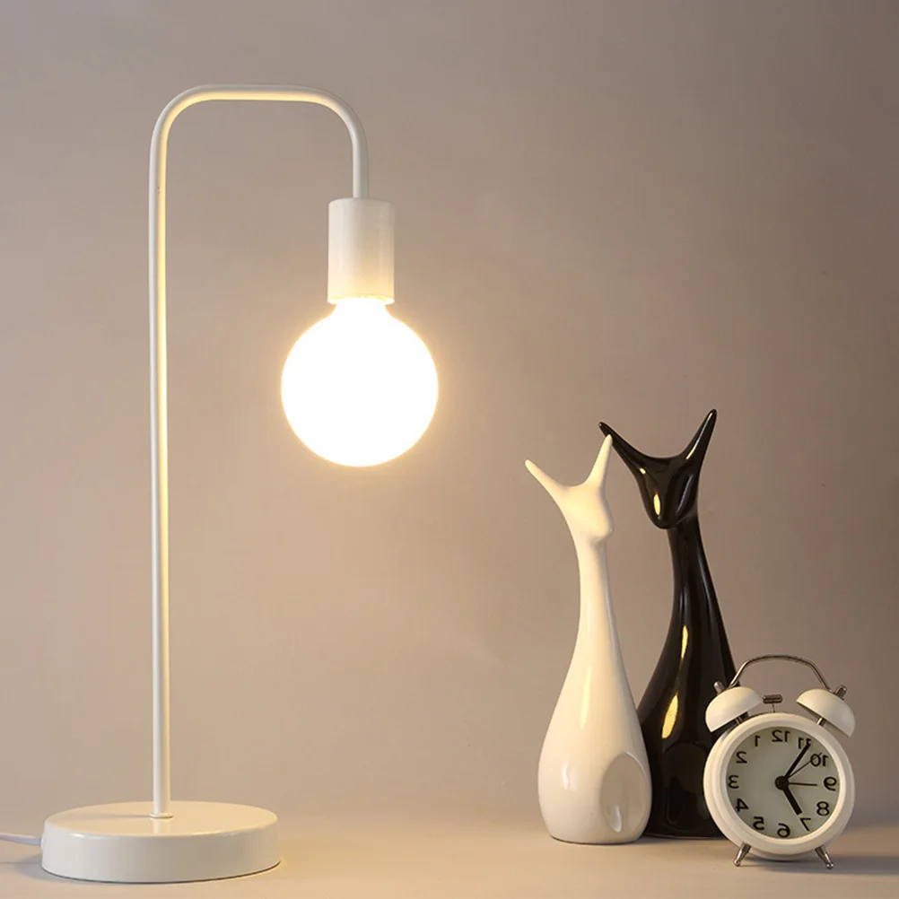 

Eye Protection Desk Lamp Wood Base Desktop Table Lamps Wooden Night Light Nordic Bedside