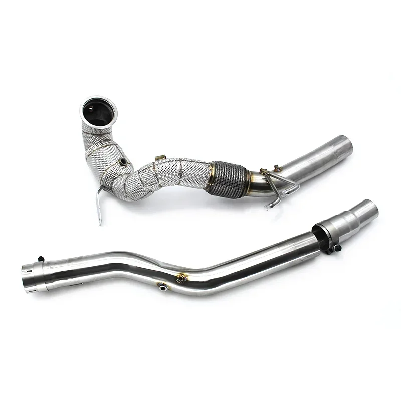 Boska Exhaust Downpipe For VW GOLF VIII/8/8R/R 2019-2022 High flow catted downpipe with Exhaust Pipe