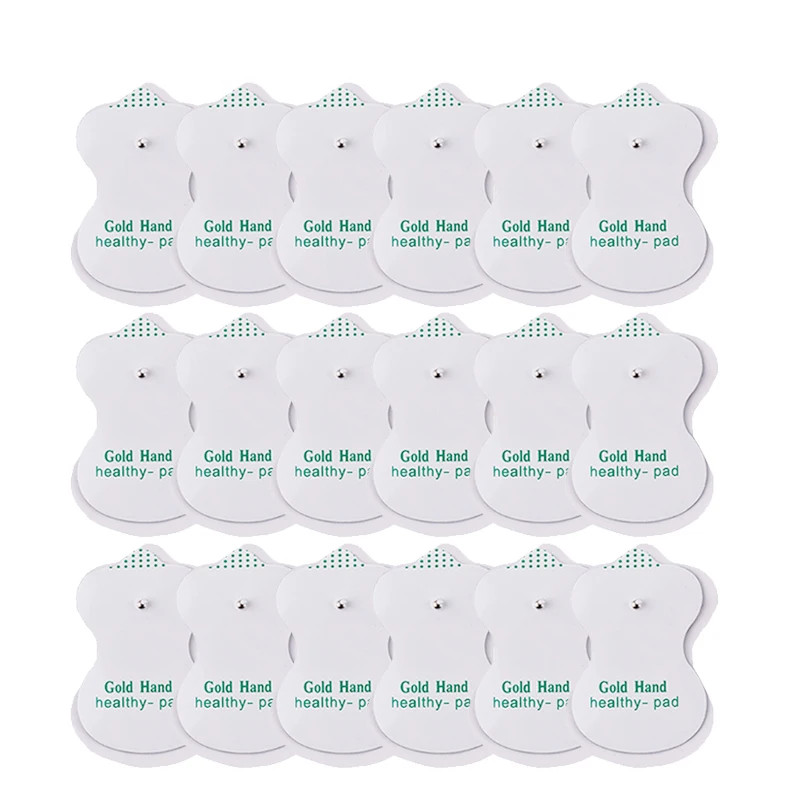 10/20Pcs TENS Non-woven Electrode Pads Self Adhesive Patches Replacement for Massager EMS Muscle Stimulator Electrostimulator