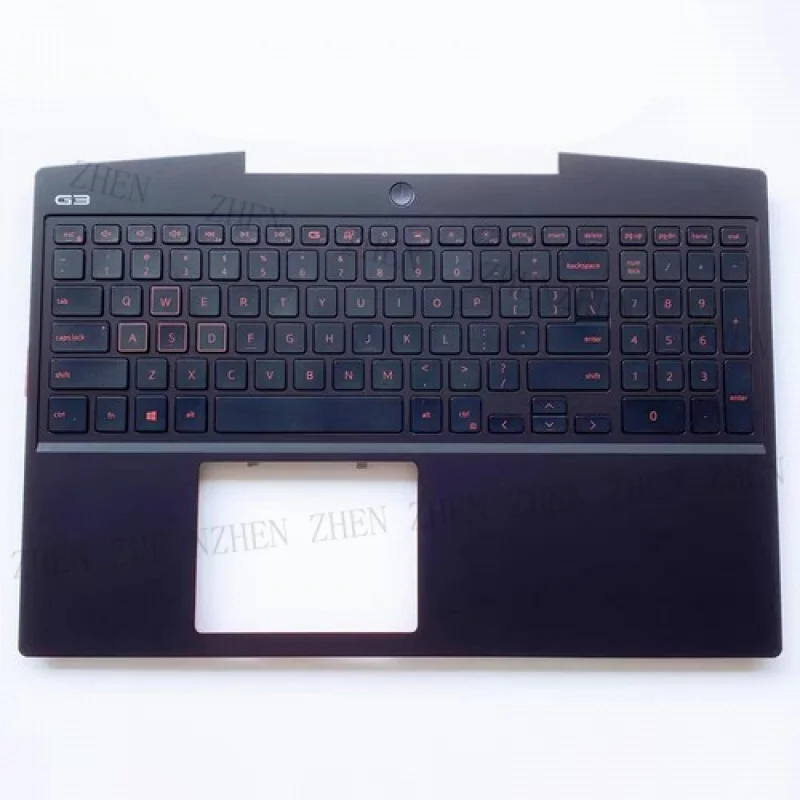 

Оригинальная клавиатура Y для Dell G3 15 3500 3590, упор для рук, красная, 08WVW8 WVW8