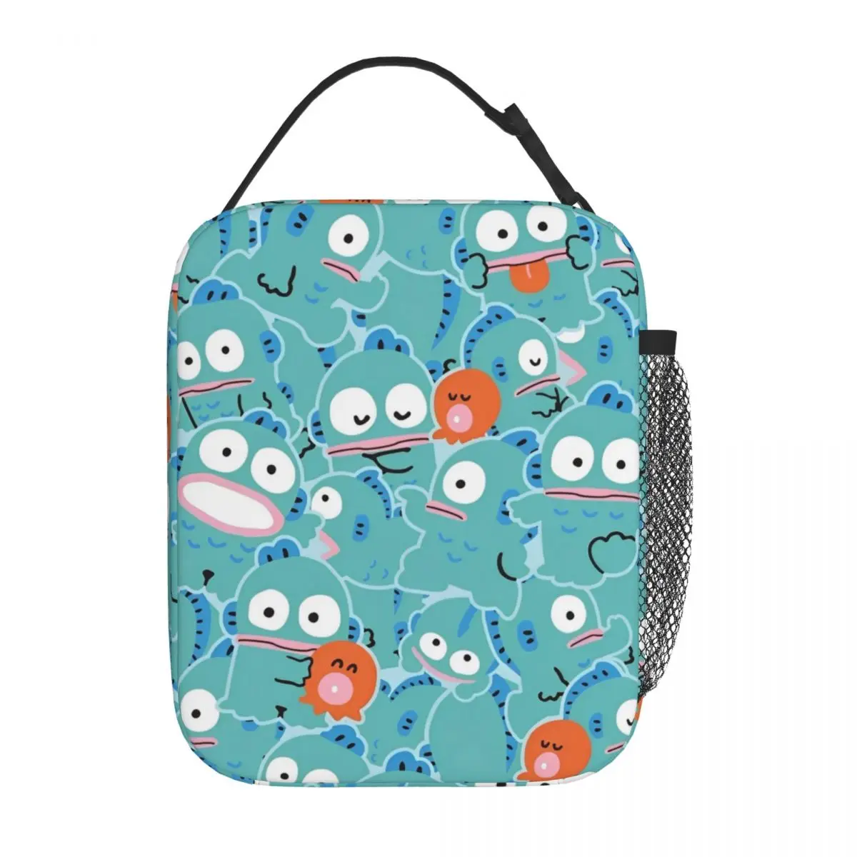 

Hangyodon Cute Cartoon Insulated Lunch Bags Cooler Lunch Container Large Tote Lunch Box Girl Boy Office Picnic