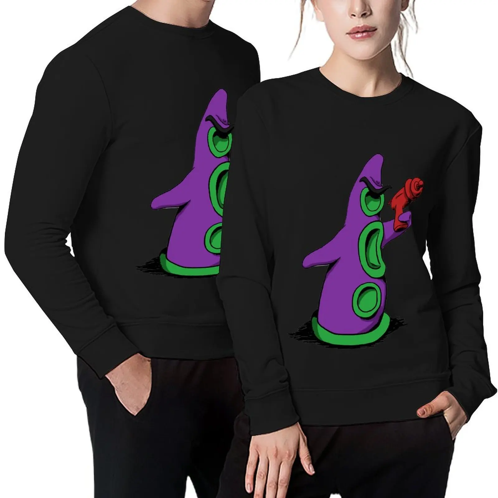 

Day Of The Tentacle Pullover men's sweat-shirt set men clothing japanese style sweatshirt men