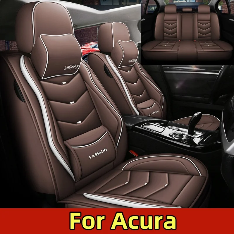 

Для Acura ZDX 2006-2025 Чехол на сиденье автомобиля, водонепроницаемый, износостойкий, из искусственной кожи, с фиксированной талией, мягкий и удобный чехол на сиденье