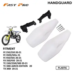 Motorcycles Accessories Hand Guards Handguard Protector Headlight Head Lamp For HUSQVARNA FE250 FE300 FE450 TE250 TE 350 TX501