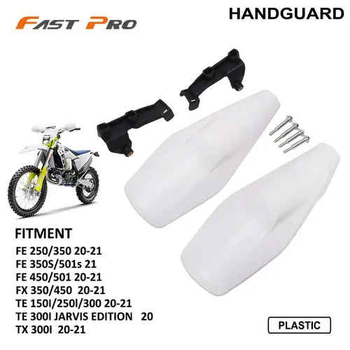 Accesorios para motocicletas, protectores de manos, Protector de faros delanteros para HUSQVARNA FE250 FE300 FE450 TE250 TE 350 TX501
