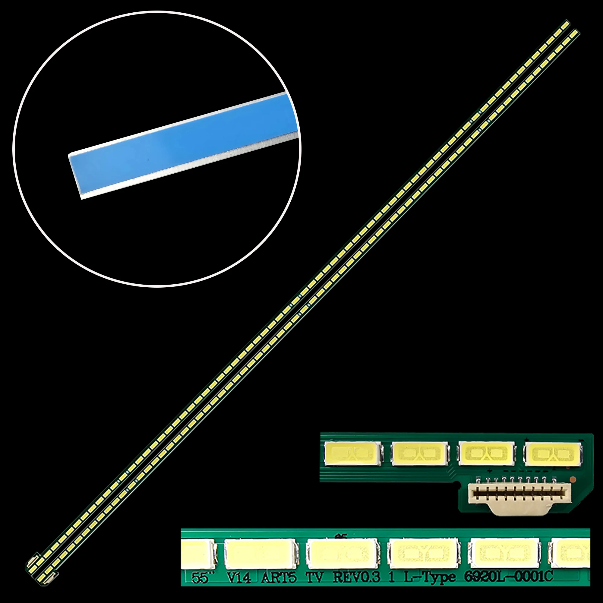 1/5/10 Kit LED backlight strip for 6922L-0127A 55PUS7809 55UB850V 55UB8200 55UB8500 55UB830V 55UB8250 55UB820V 55UF695V 55UB850T