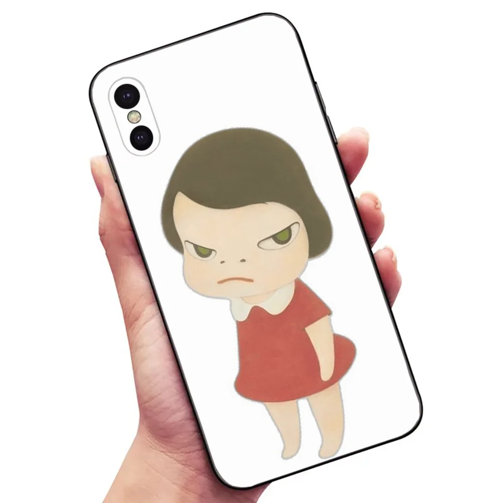 Art Y-yoshitomo Nara Phone Case Phone Case for Samsung S24, 22,30, 20,10, 9,Note20 Ultra、Lite、Ultra、5G、Plus、FE