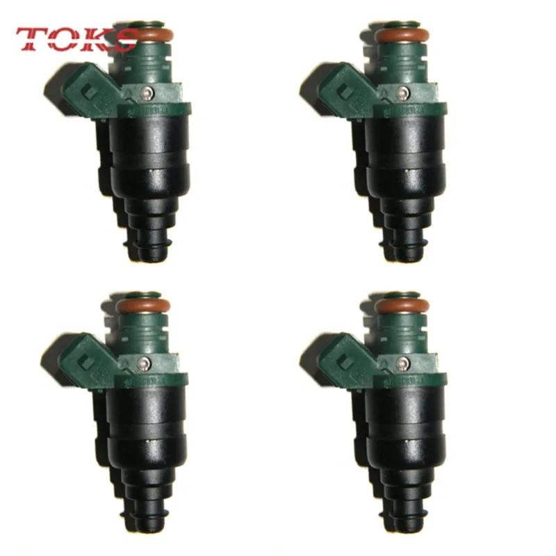 4PCS Fuel Injector Nozzle Crude Oil Injector for Golf Mk3 Mk4 - A3 SEAT SKODA 1.6L-2.0L 037906031AA