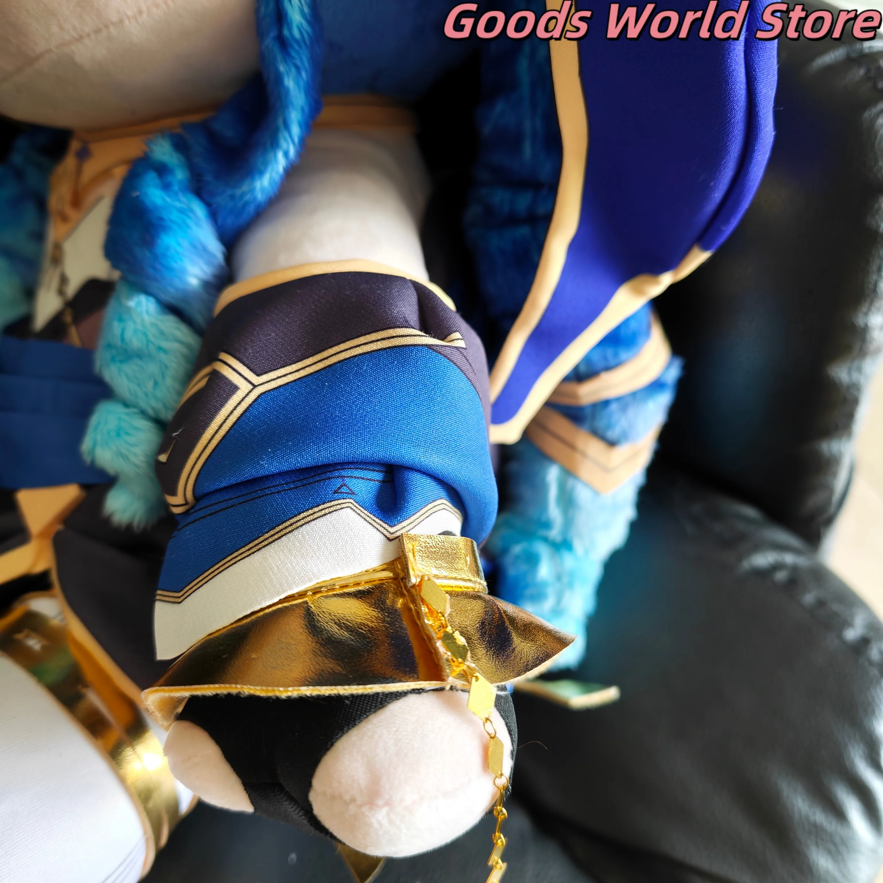 متوفر وسادة ليلى 40 سم نموذج وضعية الجلوس زخرفة جينشين إمباكت ليلى أزياء تنكرية هدية عيد الميلاد والهالوين #3