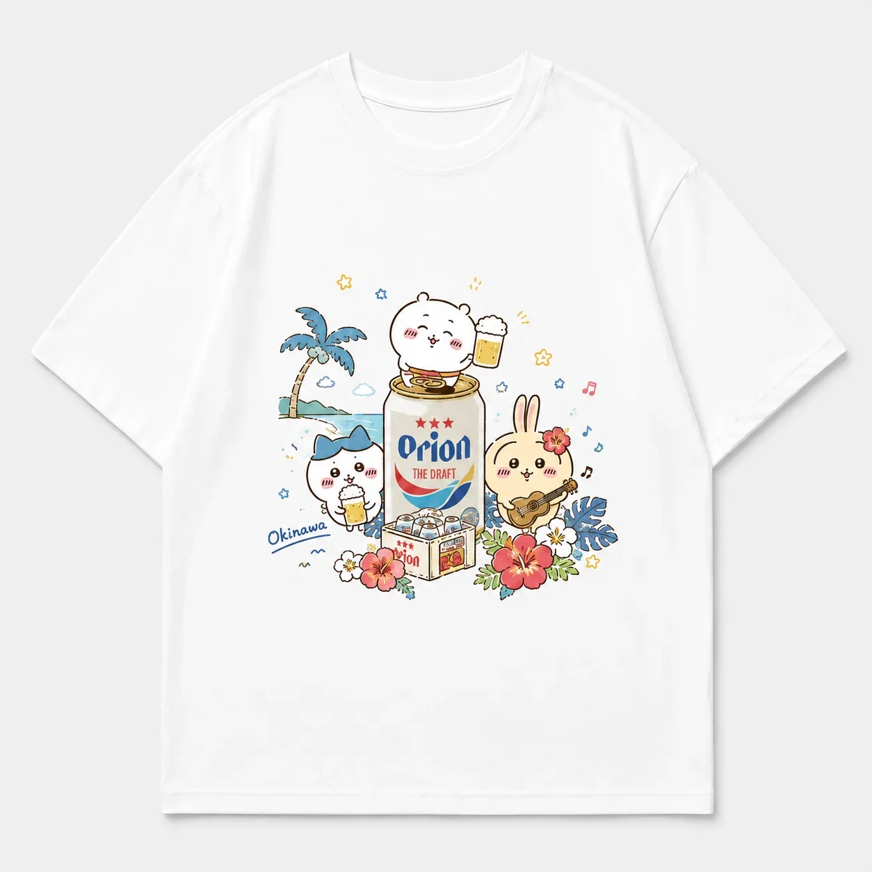 CHIIKAWA Sommer Eltern-Kind Reines Baumwoll-T-Shirt Bequem Atmungsaktiv Hochwertig Ins Y2k Herren T-Shirts Kleidung für Männer – Detail 5