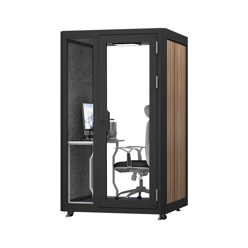 Indoor mobile office Live stream Silent cabin Learning Soundproof compartment Multifunctional anechoic