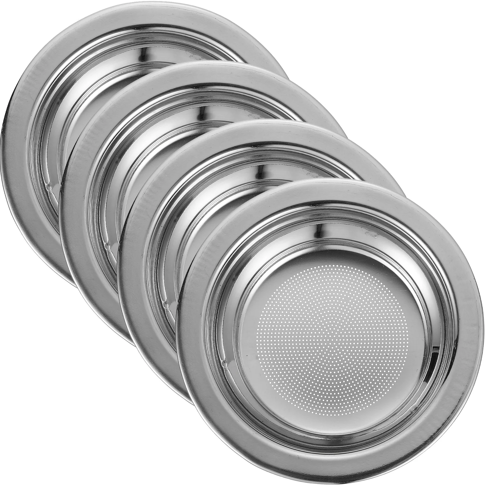 

4pcs Stainless Steel Filters Metal Teapot Replacement Mesh Strong Not Easy To Rust High Quality Long Lasting Home