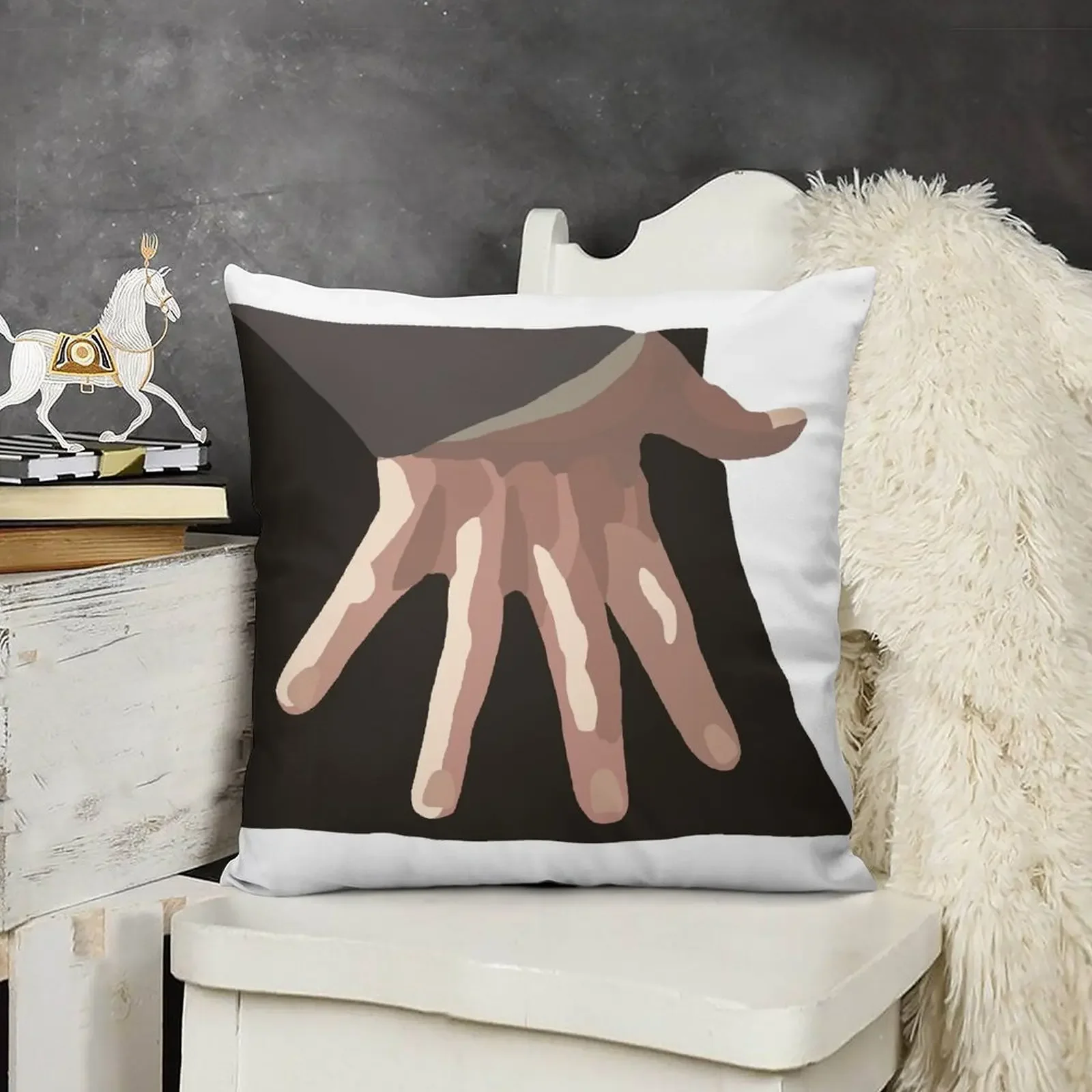 Mr. Darcy Hand Flex Throw Pillow Christmas Pillows Christmas Covers For Cushions pillow