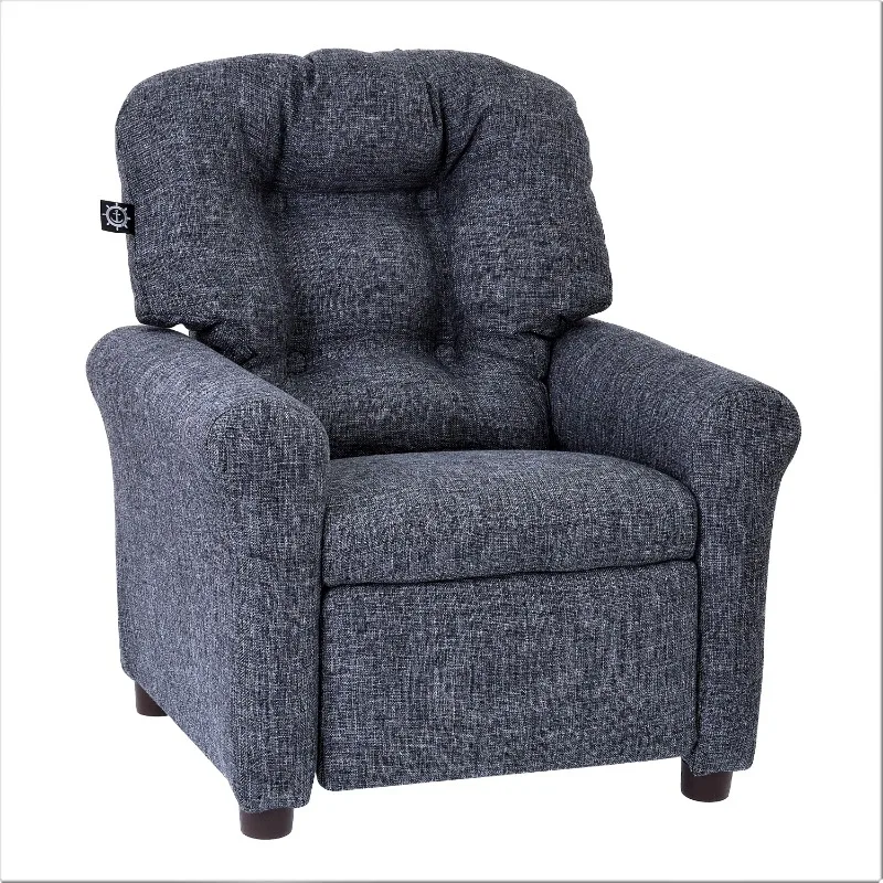 

Traditional Kids Recliner Chair, Toddler Ages 1-5 Years, Polyester Linen,