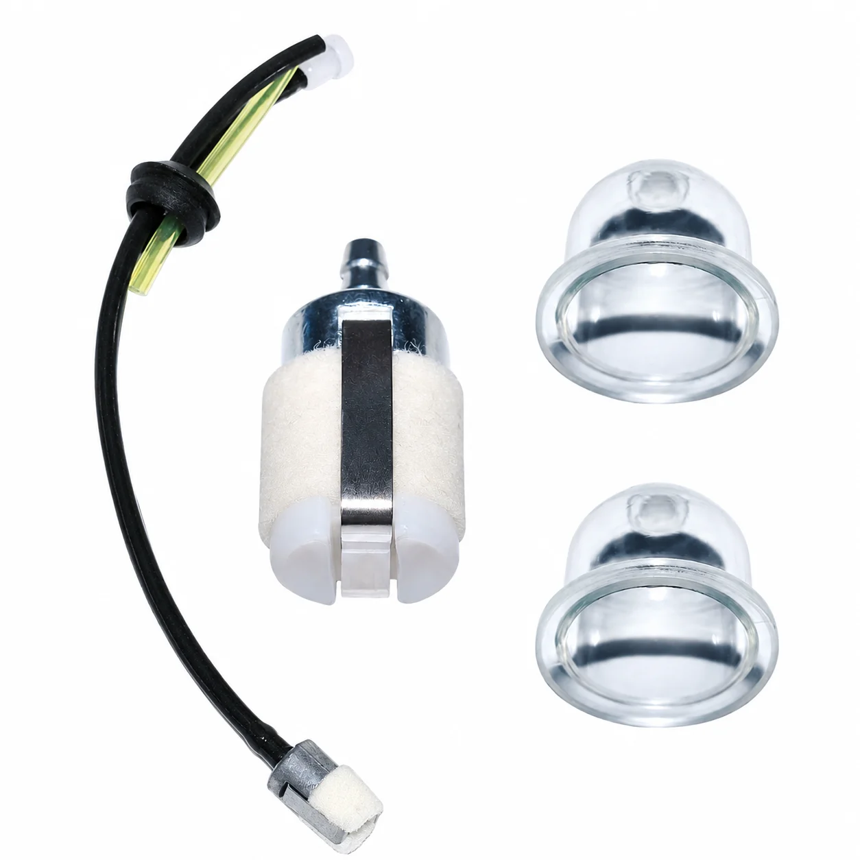 Replacement Fuel Line Grommet Primer Bulb Filter Kit For Echo HC-150/151/150i HCR-150/151 Trimmer Fuel Hose Tune Up Kit