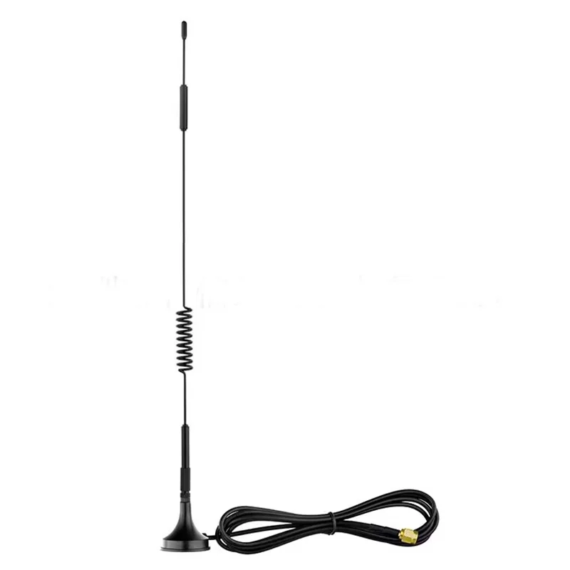 18dbi 4g lte exterior antena 700-2700mhz impulsionador de sinal wifi base magnética aérea com 3 metros cabo conector macho sma