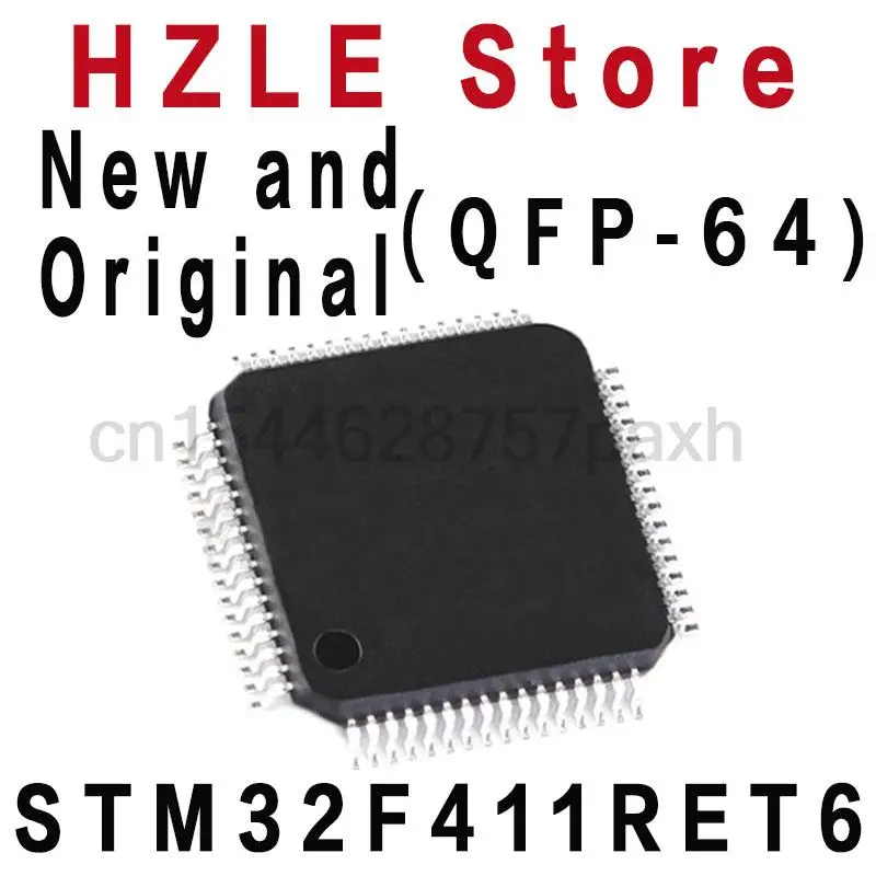 1PCS New and Original STM32F411RCT6 STM32F412RET6 STM32F411 RET6 RCT6 STM32F412 RET6 QFP-64 RONNY IC STM32F411RET6