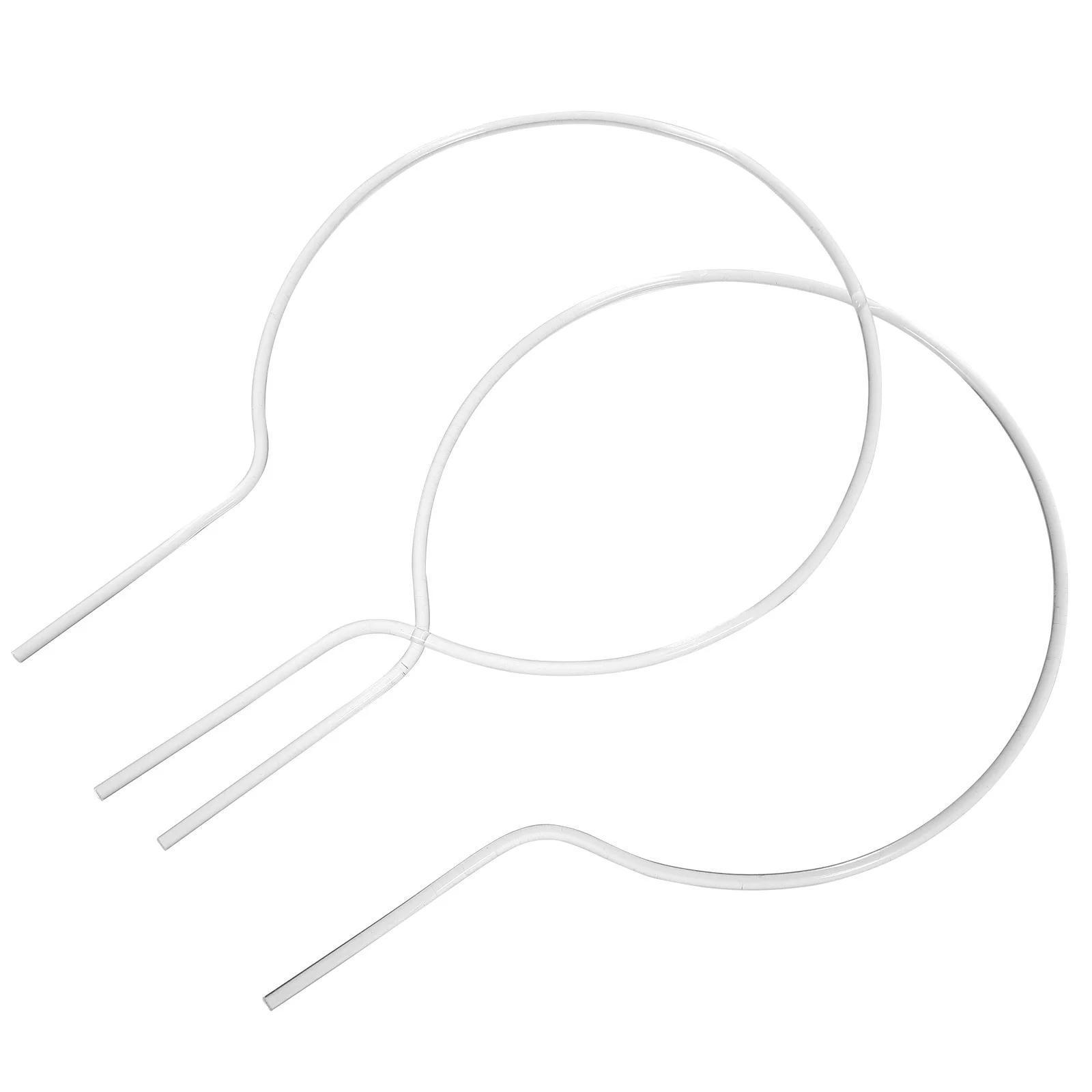 

2Pcs Plant Trellis U-Shaped ABS Climbing Frame Clear Support Stakes for Indoor Outdoor Potted Plants Flower Vine Garden