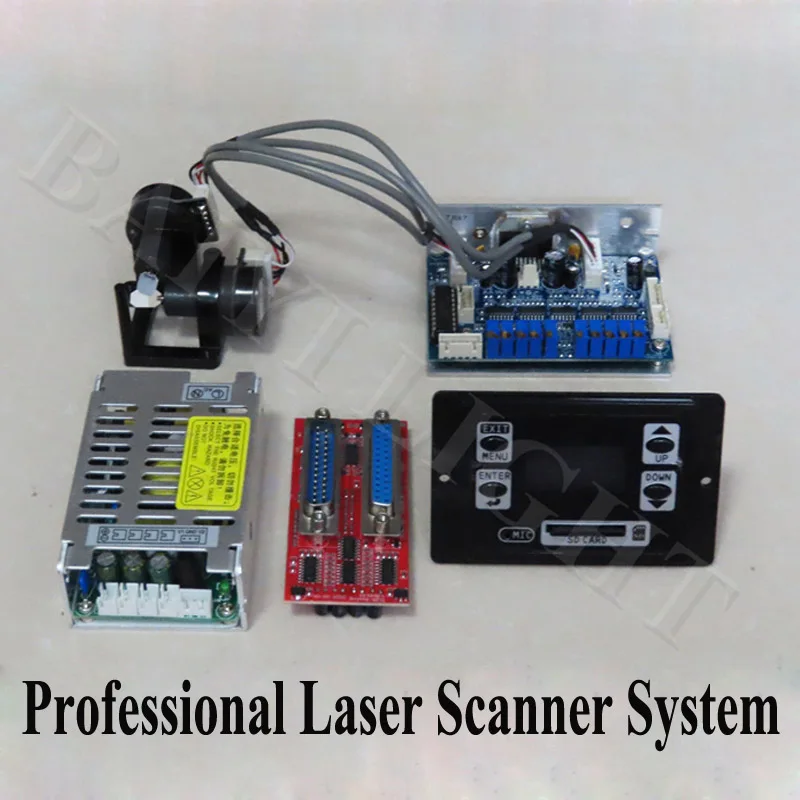 SD Card display 30K laser Galvo Galvanometer Based Optical Scanner From LH-LASER