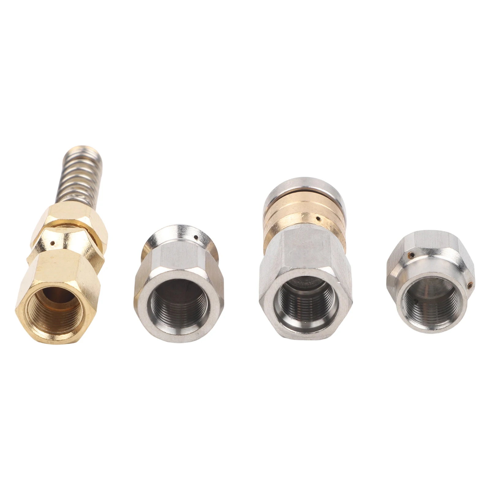 Pipeline Drain Cleaning Nozzle Set Featuring For Stainless Steel and Brass Materials for Reliable Pressure Washer Use
