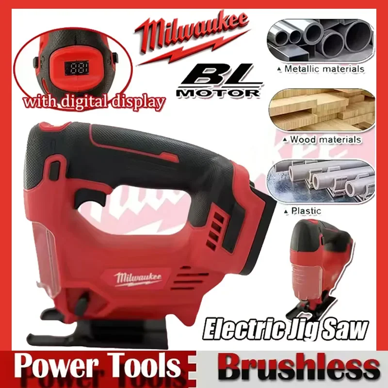 2025 ميلووكي منشار كهربائي محمول منشار لاسلكي متعدد الوظائف قطع الخشب آلات النجارة لبطارية 18 فولت