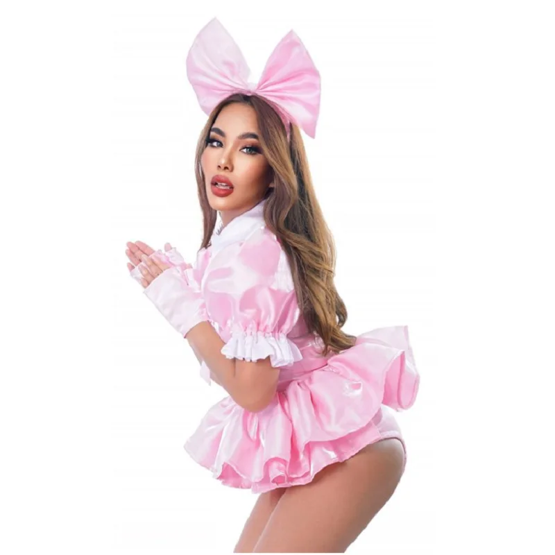 Hot selling adult sissy Dollie Daydreams Sissy Dress cosplay with lock maid set customization