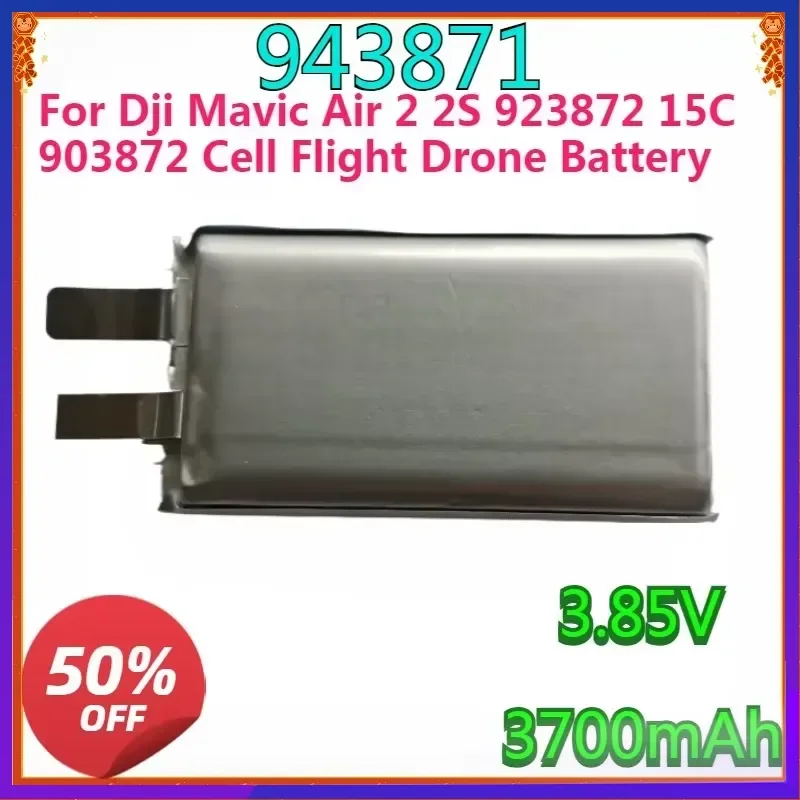 New High Quality Replaceable Battery for Dji Mavic Air 2 2S 923872 15C 3700mAh 3.85V 903872 Cell Flight Drone Battery