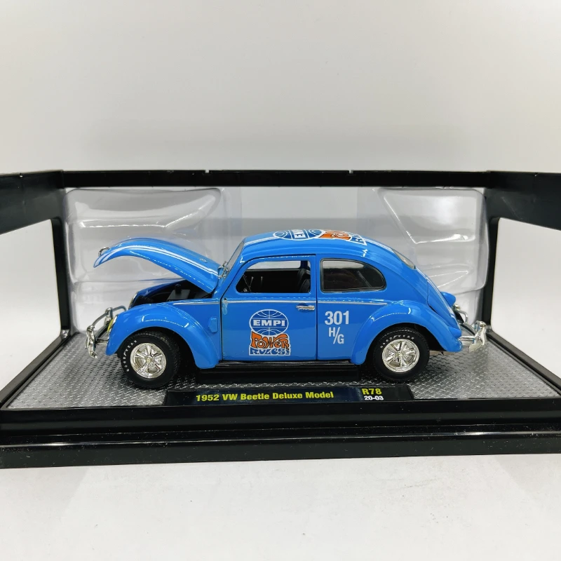 1:24 1952 VW Beetle Deluxe Model High Simulation Diecast Car Metal VOLKSWAGEN Alloy Model Car Gift Collection