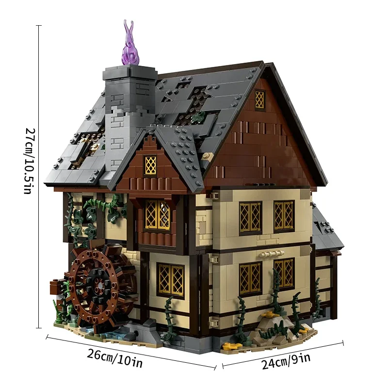 2316pcs New Ideas compatible 21341 The Sisters Cottage Large building blocks Wooden house Toys For Kids Birthday Gift