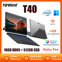 Ninkear T40 Laptop 2 in 1 TouchScreen Tablet Notebook Intel N100 14 Inch FHD 16GB DDR5+512GB SSD Wifi 6 RGB Backlit With Stylus