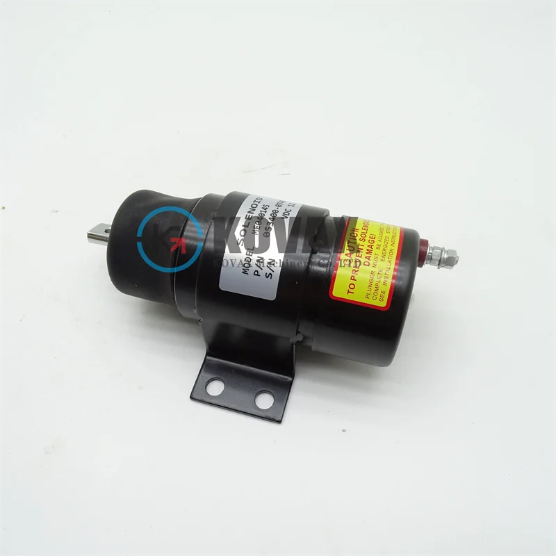 For Kato 053400-0745 Me040145 24v Flameout Solenoid Valve Hd250 Hd450 Hd800 Hd900