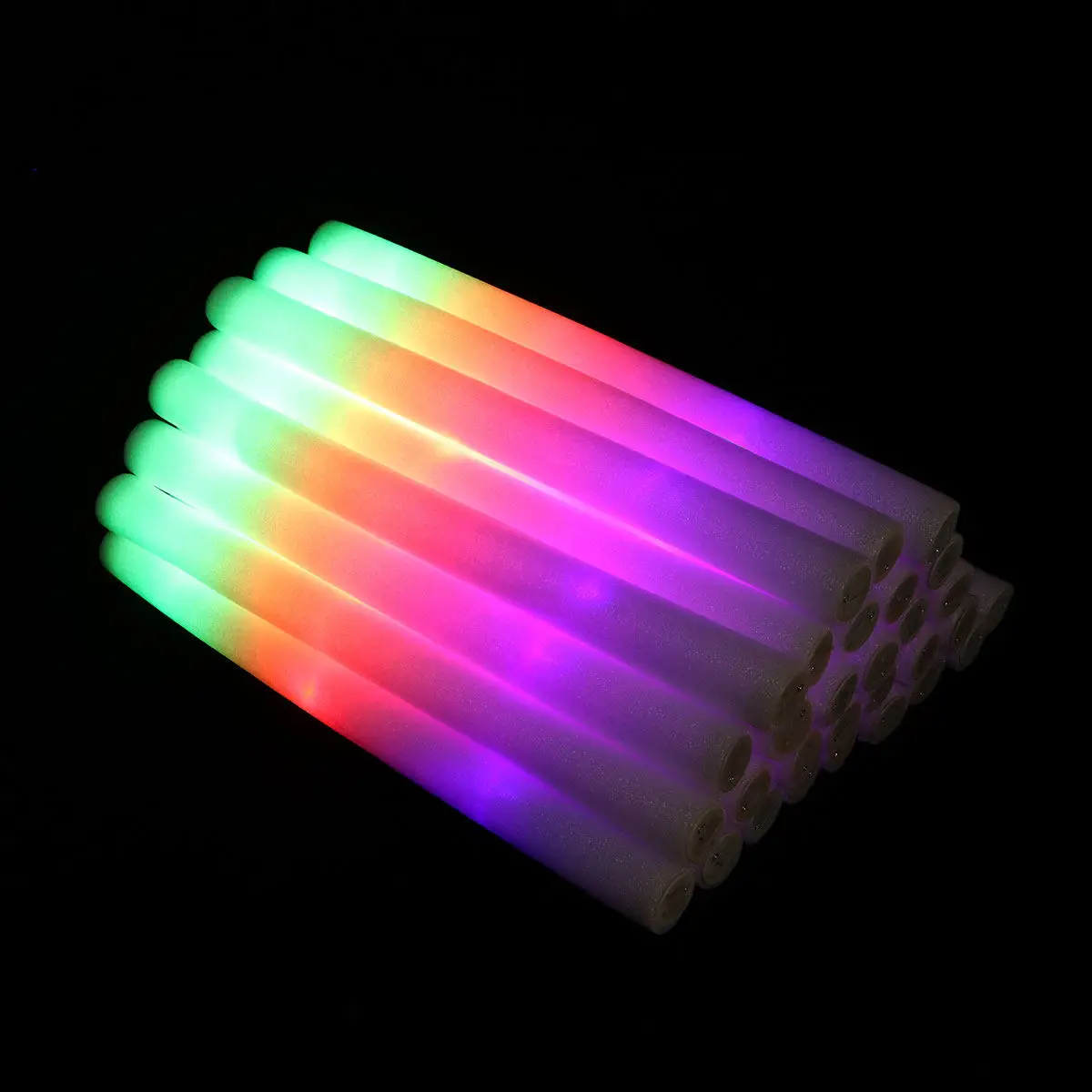 

30 шт. светящихся палочек оптом, флуоресцентные LED-лампы для концертов и вечеринок