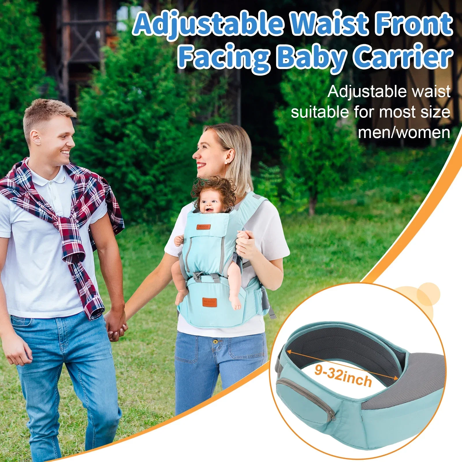 Newborn Baby Carrier Waist Stool Walkers T Sling Hold Waist Belt Backpack Hipseat Belt Kids Adjustable Infant Hip Seat Carriers