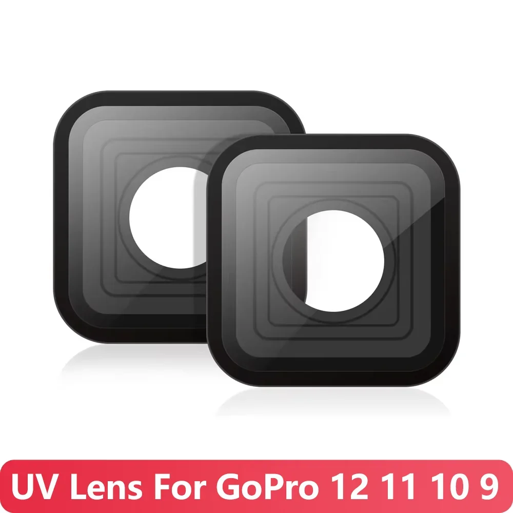 Hero 13/12/11/10/9 UV Lens Replacement Protective Glass Cover for GoPro Hero 13 12 11 10 9 Action Camera Accessories