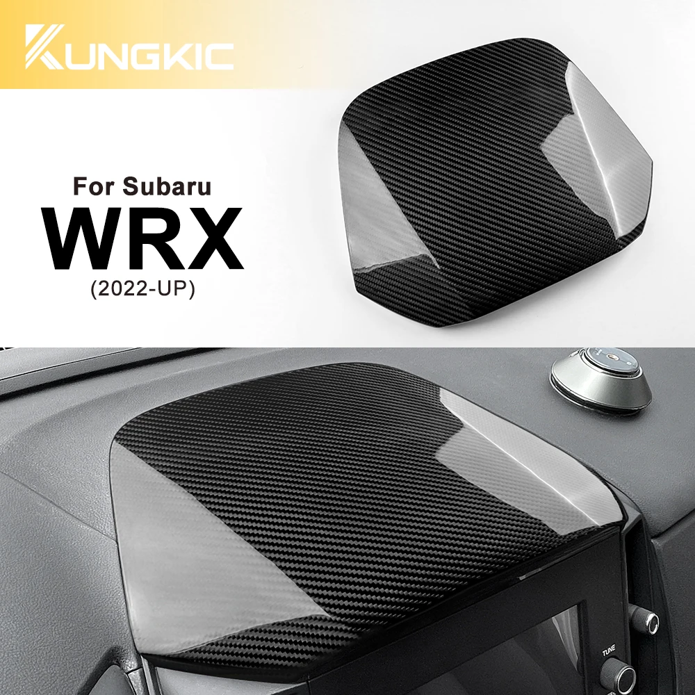 

for Subaru WRX 2022 2023 2024 Car Center Navigation Screen Real Hard Carbon Fiber Cover LHD RHD Interior Trim Accessories ﻿