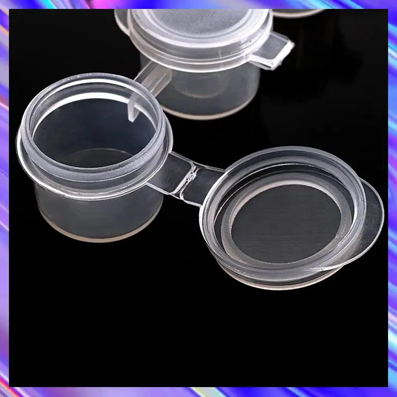 

250 Strips Paint Pots Strips,1500 Pots 2Ml/0.07 Oz Empty Paint Cup Pots With Lids,For Classrooms Paintings Art Festivals