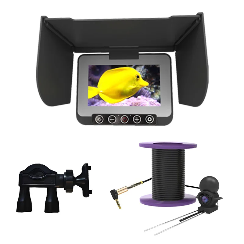 

High definition visual fishing belt 4.3 inch display outdoor fishing underwater night vision camera