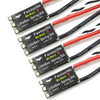 4x Favourite FVT LittleBee 20A-S 20A S ESC BLHeli_S BLHeli S OPTO 2-4S Support Mulitshot OneShot125 Oneshot42 Multicopter
