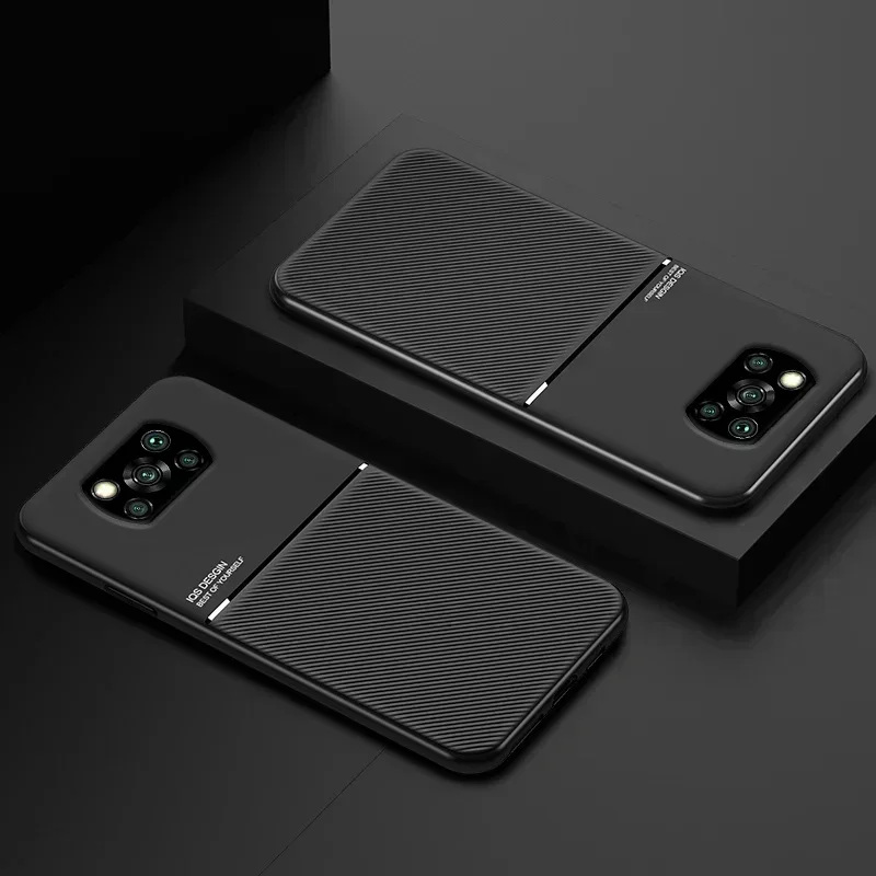 สำหรับ X3 poco Pro เคสหนังติดรถยนต์แบบแม่เหล็กเคสโทรศัพท์สำหรับ Xiaomi PocoX3 poco X3 NFC Little X 3ฝาครอบด้านหลังกันกระแทก