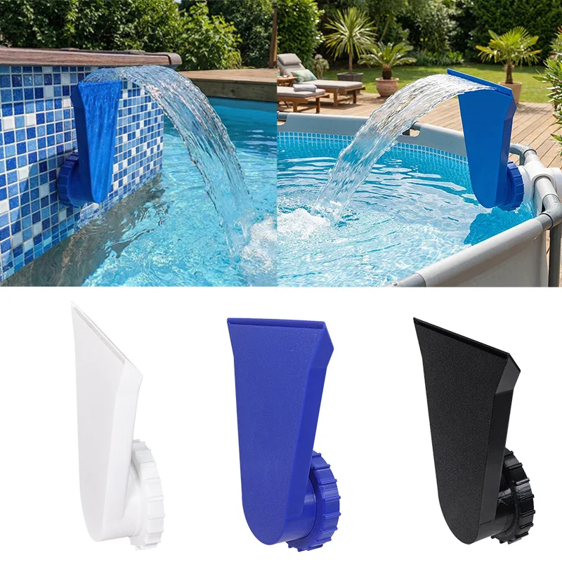 3D-Druck Schwimmbad-Springbrunnenhalterung Kreatives Pool-Springbrunnen-Werkzeug Outdoor-Hof-Dekoration Schwimmbad-Zubehör