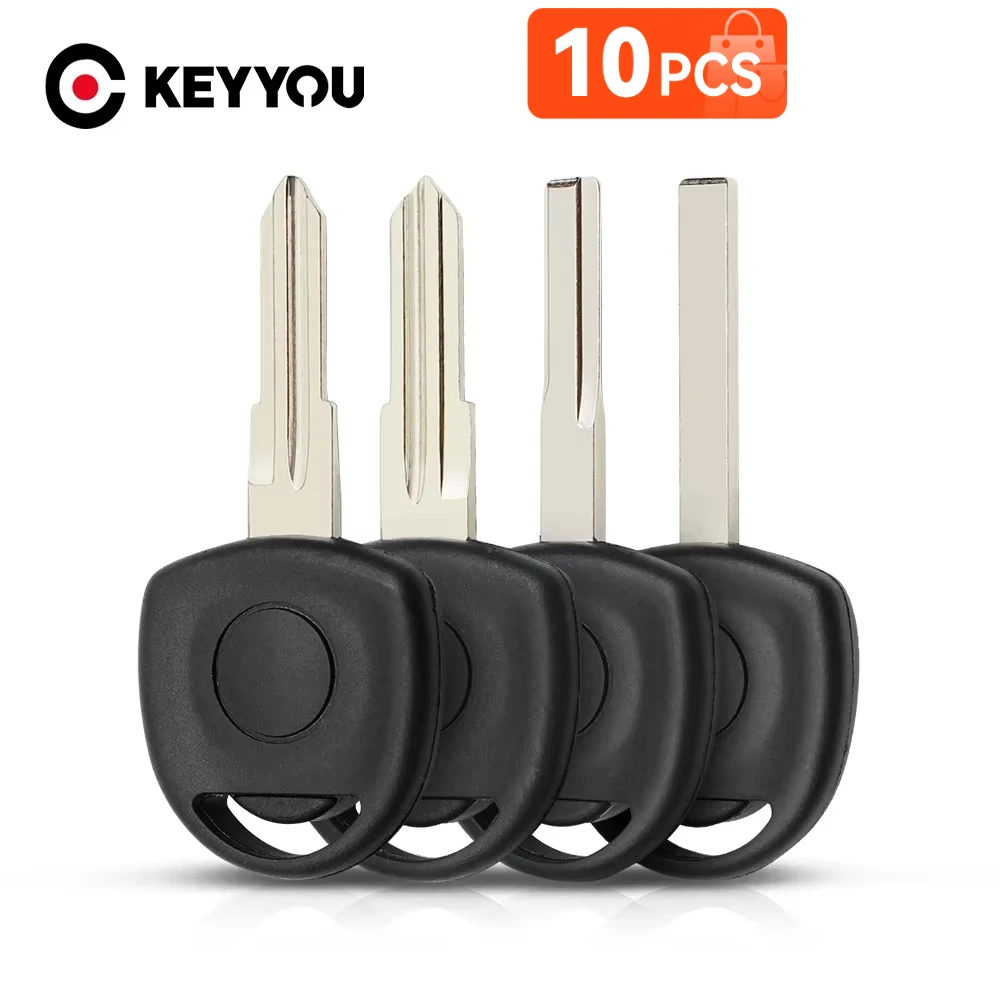

KEYYOU 10 шт. чехол-транспондер для автомобильного ключа для Opel Agila Combo Van Corsa Meriva Tigra Chevrolet Cruze HU46 HU43 HU100 YM28