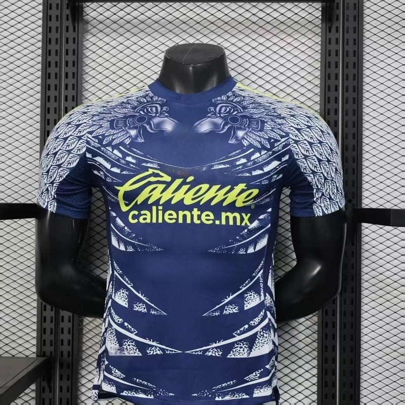 

Club America 24_25 Away Fan Version Soccer Jersey, 3D, Unisex, Kit, Camiseta de Fútbol, Maillot de Foot, Fan Favorite Design
