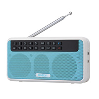 Rolton E500 Wireless Bluetooth Speaker 6W HiFi Stereo Music Player Portable Digital FM Radio Flashlight Mic Hands-free Record TF